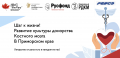Итоги проекта "Шаг к жизни - развитие культуры донорства костного мозга..."